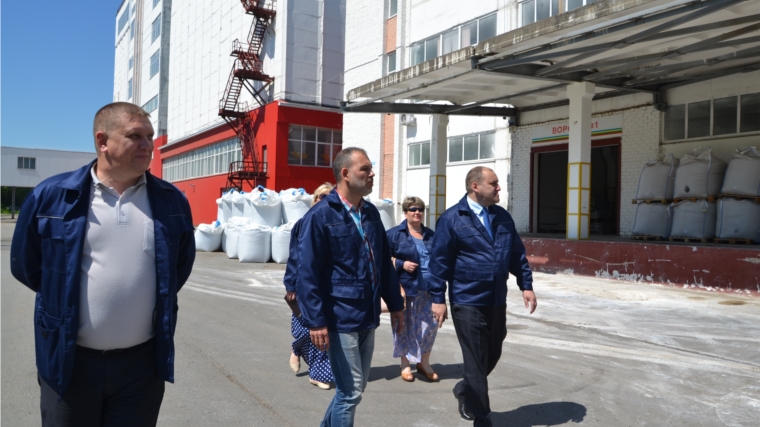 На Алатырском комбикормовом заводе продолжается модернизация производства в целях изготовления качественной и конкурентоспособной продукции