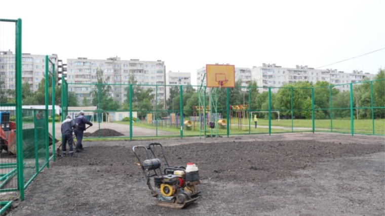 К новому учебному году – новые спортивные площадки