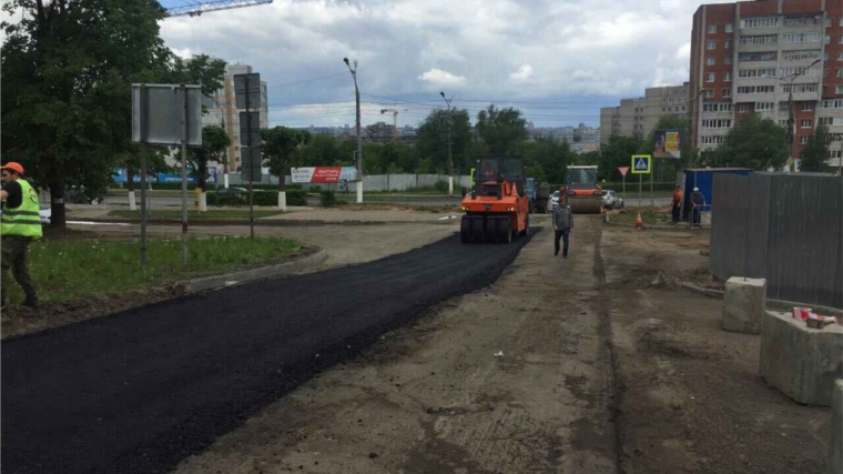 Московский район г. Чебоксары: выполнение дорожного ремонта в 2017 году