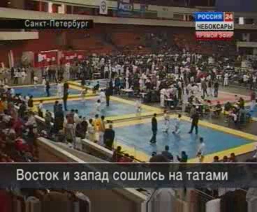 Восток и запад сошлись на татами