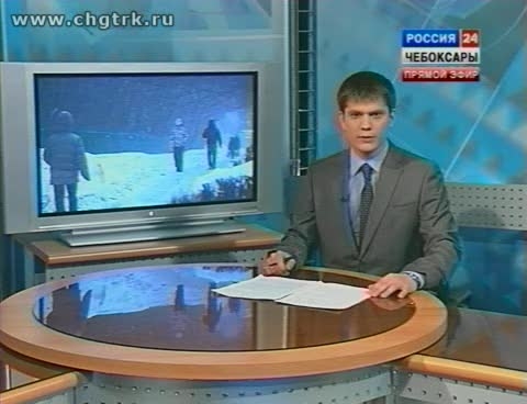 Город после снегопада