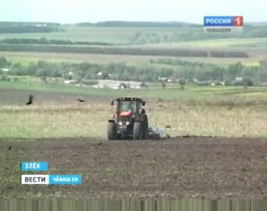 Элěк районěнчи хуçалăхсенче çурхи ěçсем пыраççě