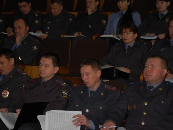 Подведение итогов работы за 9 месяцев 2013 года в МО МВД России "Вурнарский"