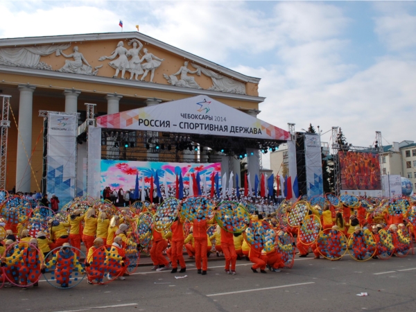 На открытии V Международного форума &quot;Россия - спортивная держава&quot;