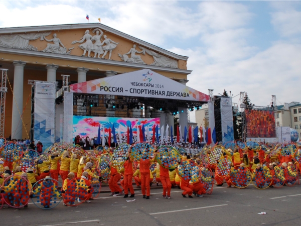 На открытии V Международного форума "Россия - спортивная держава"