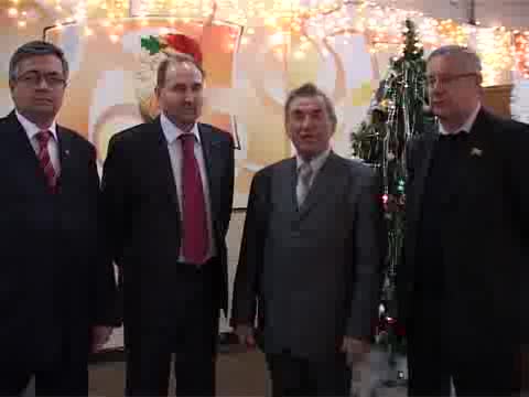 Поздравление заместителя председателя землячества "Канашсем" Юрия Алексеева