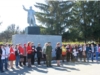 Участники флешмоба в городе Канаш исполнили песню "День Победы"