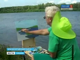 В Красночетайском районе состоялся третий женский пленэр