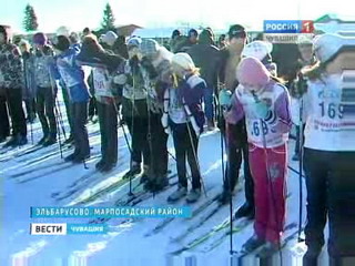 В деревне Эльбарусово состоялись лыжные гонки памяти участников афганской и чеченской войн