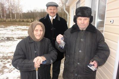 Жители поселка Кабаново Шумерлинского района получили ключи от новых квартир