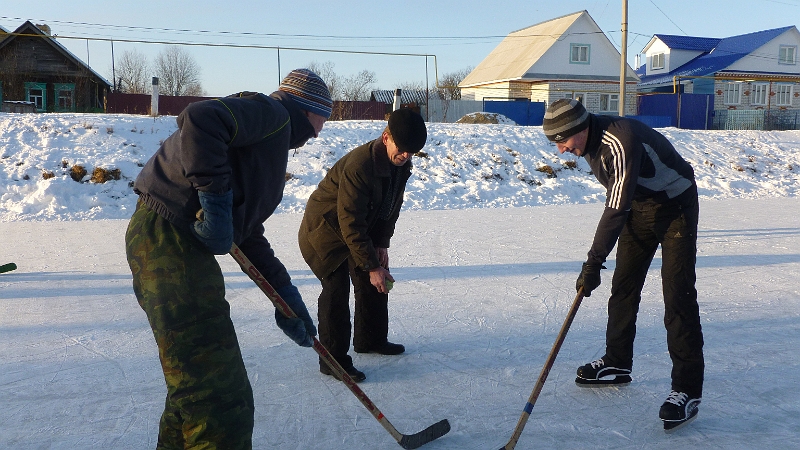 Хоккейный матч на призы администрации Шумерлинского сельского поселения