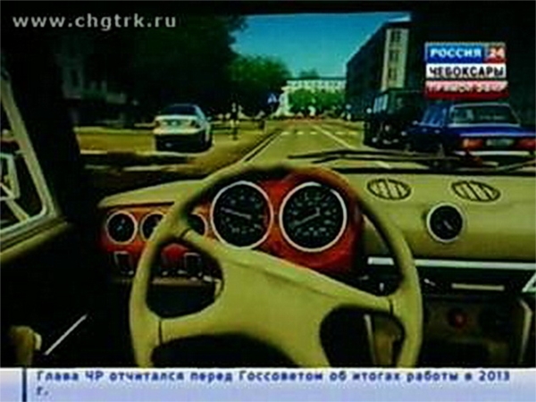 В одном из чебоксарских институтов прошло 3D-занятие по правилам дорожного движения.