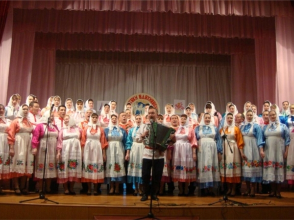 «Истоки вдохновения» в Новошимкусском ИКЦ сводный хор