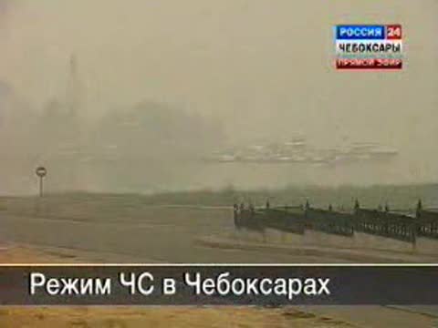 Режим ЧС введен в Чебоксары.