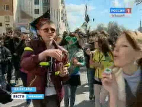 Около 1000 человек стали участниками дрим-флеша с мыльными пузырями