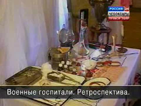 В парке Победы работали военные госпитали
