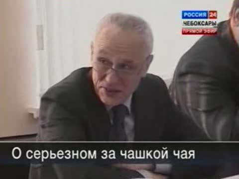 Полпред президента Григорий Рапота встретился в Чебоксарах со школьниками и студентами