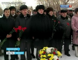 В память о войне в Афганистане в Чебоксарах возложили цветы