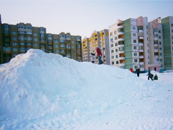 В поселке Альгешево реализован социальный проект &quot;Горка&quot; (ГТРК Чувашии)