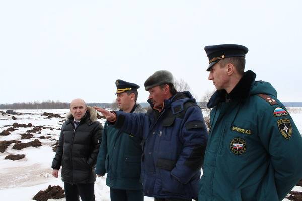 Визит начальника ГУ МЧС России по Чувашской Республике Станислава Антонова в Цивильский район