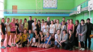2013.04.14 Районные соревнования по волейболу среди женских команд