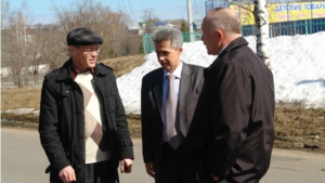 В Шумерлинском районе с рабочим визитом побывал Председатель Государственного Совета Чувашской Республики Юрий Попов