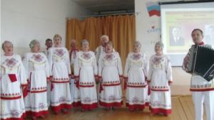 «Неделя чувашского языка»  в Большешигаевской и Бичуринской школах началась с выступления народного хора чувашской песни