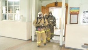Пожарные учения в церкви Святой Троицы