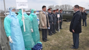 Командно-штабная тренировка по теме "Организация мероприятий по ликвидации очага африканской чумы свиней»