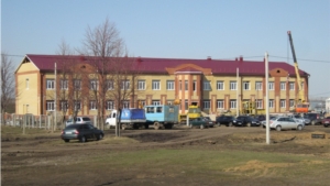 На строительстве Шихабыловской школы