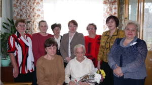 Поздравление долгожителей в Ядринском районе
