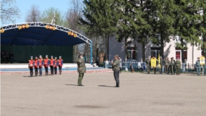 Репетиция парада юнармейцев