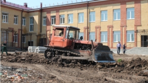 Очередная рабочая планерка на строительстве школы на 160 учащихся в д. Шихабылово