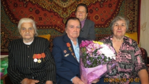 90-летний юбилей отмечает ветеран Великой Отечественной войны Порфирьев Николай Порфирьевич