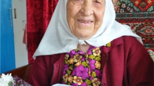 Вдова погибшего воина в ВОВ отметила 95 летие