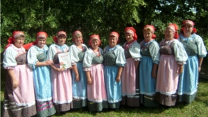 Ансамбль «Сударушка» на региональном фестивале «Рябовские перезвоны»
