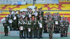 Спартакиада допризывной молодежи Приволжско-Уральского военного округа. Награждение