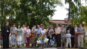 Праздник, посвященный Дню семьи, любви и верности в детском парке "Сказка"