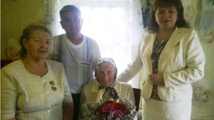 Ольге Тимофеевне Черновой исполнилось 95 лет