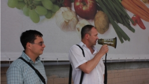 В ходе экологической акции на Центральном рынке г. Чебоксары превышения показателей гамма-фона продуктов питания не обнаружено