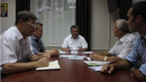 Министр Иван Исаев провел встречу с представителями ЗАО «Союзлесмонтаж»
