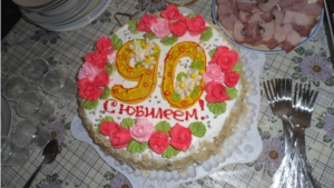 25 июля 2013 года с 90 летним юбилеем поздравили жительниц нашего района