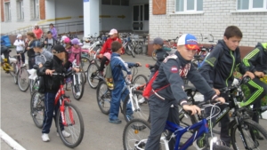 Детский велопоход с сотрудниками отделения ГИБДД