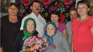 90 летие отметила жительница поселка Люля