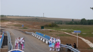 Мост через реку Кожвашка в с. М.Карачкино