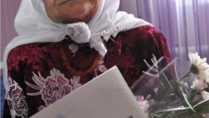 Жительница с.Шыгырдан отметила 90 летний юбилей