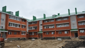 Ход строительства многоквартирного дома в с.Батырево