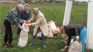 Акция «Сделаем Вместе» на территории Кильдюшевского сельского поселения.