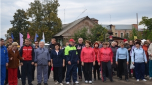 В г. Мариинский Посад состоялся районный этап Всероссийского дня бега «Кросс нации-2013»