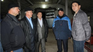 Посещение министра сельского хозяйства республики в Батыревский район